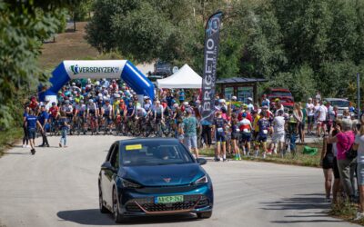 Az Esztergom-Dorogi térség polgárőrei biztosították a X. Brigetio Országúti Mezőnyversenyt